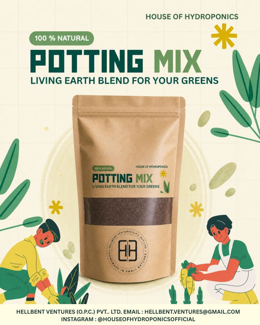 Potting Soil Mix 1 kg | Premium Ready-to-Use Magic Soil | Cocopeat, Organic Manure & Perlite Enriched | Ideal for Indoor Plants, Seed Germination & Balcony Gardening