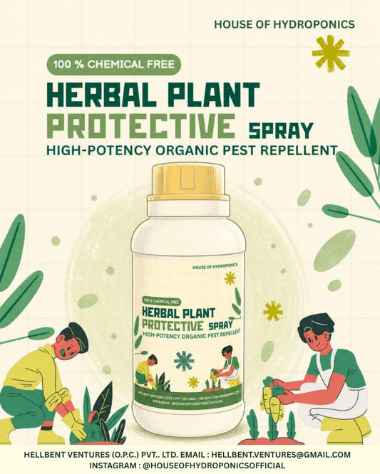 Herbal Plant Protection Spray 500ml | Chemical-Free Pest Repellent | Controls Common Garden Insects | Safe for Indoor & Outdoor Plants