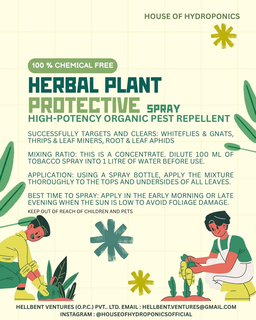 Hydroponic Nutrient Solution for Leafy & Fruiting Plants | Part A & Part B Hydroponics Nutrients | Balanced Plant Food for Vegetables, Herbs & Indoor Gardening