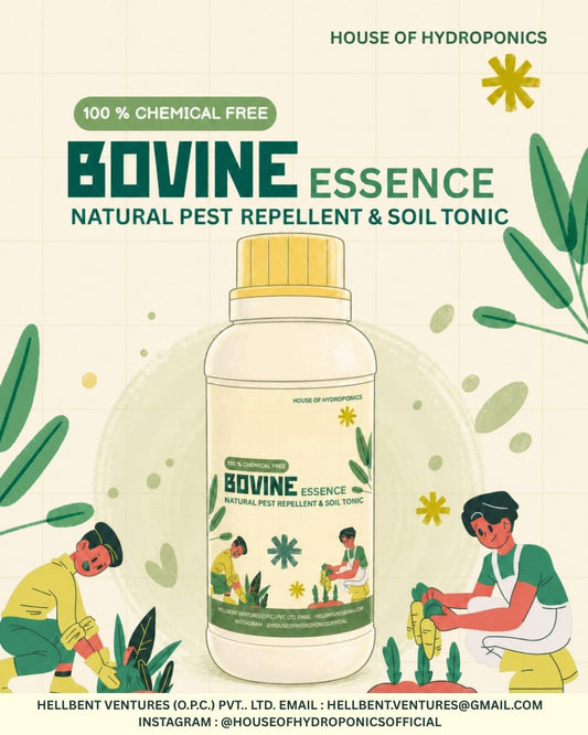 Bovine Essence 500ml | Natural Plant Protection & Soil Health Booster | Supports Pest & Fungal Resistance | Enhances Flowering, Fruiting & Yield | For Indoor & Outdoor Plants
