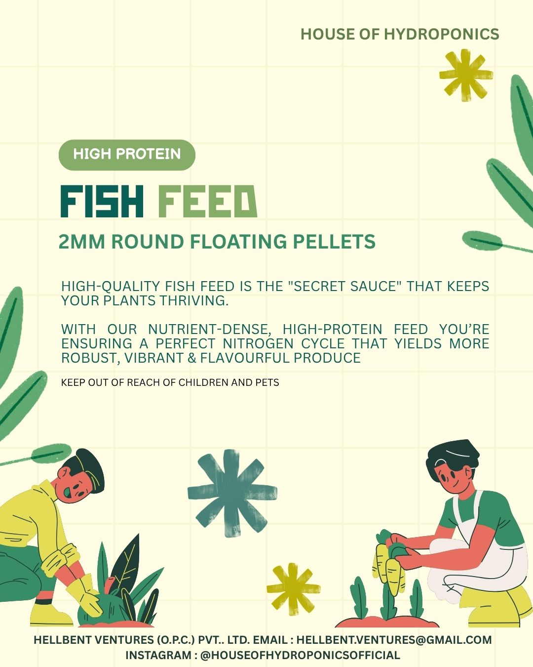 Optimum Aquarium Fish Feed 200g | Highly Nutritious Mini Pellets for All Life Stages | Complete Daily Food for All Aquarium Fish |